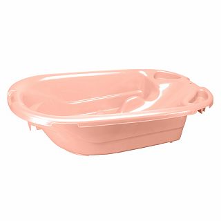 Ванночка детская Пластишка, 34 л, светло-розовая фото