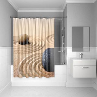 Штора для ванной IDDIS Sandy 640P18Ri11, 180 x 200 см, полиэстер фото