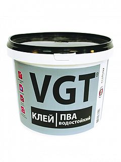 Клей ПВА VGT Водостойкий, 1 кг фото
