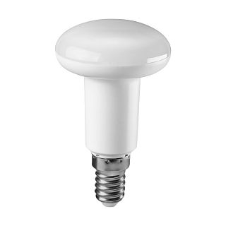 Лампа светодиодная LED Онлайт, E14, R50, 5 Вт, 4000 K, холодный свет фото
