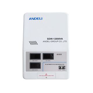 Стабилизатор напряжения Andeli SDW-12000VA, электромеханический фото