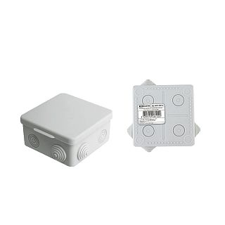 Коробка распаячная открытой установки Tdm Electric, 80 x 80 x 50 мм, IP54 фото