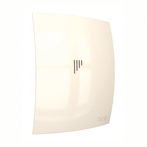 Вентилятор осевой вытяжной DiCiTi Breeze 5C Ivory, с обратным клапаном, D 125 мм, 13 Вт фото