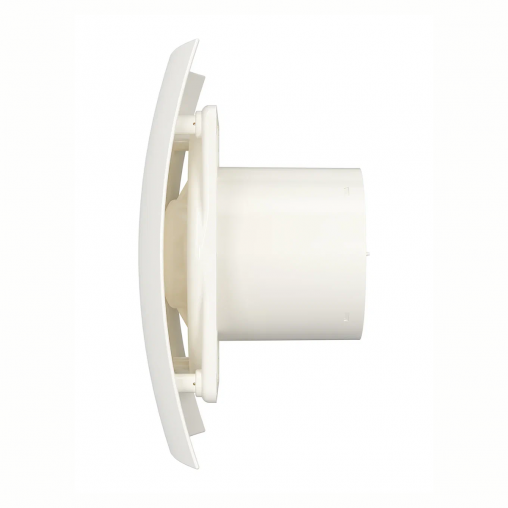 Вентилятор осевой вытяжной DiCiTi Breeze 4C Ivory, с обратным клапаном, D 100 мм, 9 Вт фото