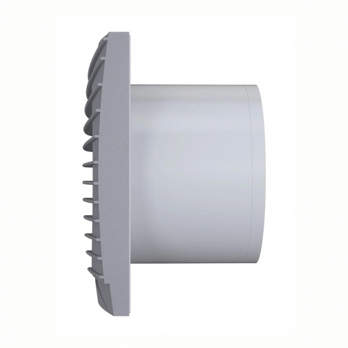 Вентилятор осевой вытяжной DiCiTi Silent 4C Dark Gray metal, с обратным клапаном, D 100 мм, 8,4 Вт фото