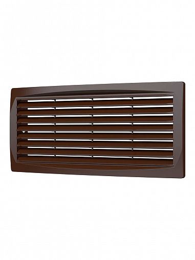 Переточная вентиляционная решетка Era 3013,5ДП кор, пластик, с фланцем 275 x 105 мм, 300 x 135 мм фото