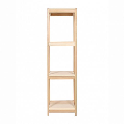 Стеллаж Банные Штучки,, 4 полки, 32 x 29 x 119 см, липа фото