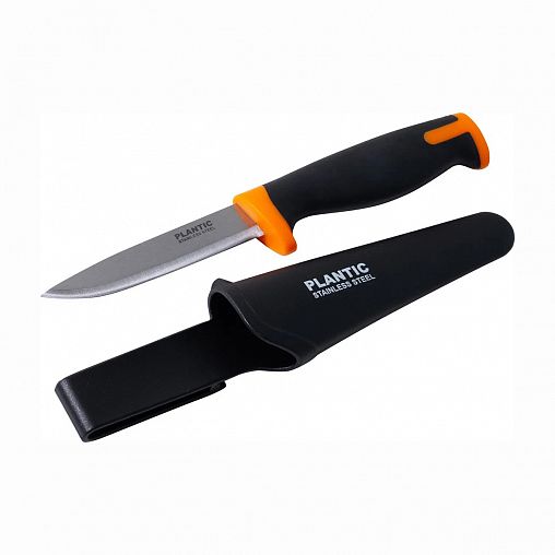 Нож универсальный Plantic by Fiskars, в чехле, 218 мм фото