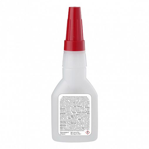 Супер-клей цианоакрилатный MasterTeks, 400 мл + 100 г фото