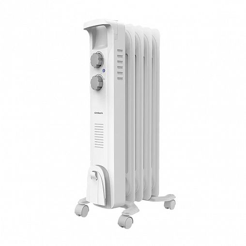 Масляный обогреватель Timberk Blanco TOR 21.1005 BC, 5 секций, 1000 Вт фото