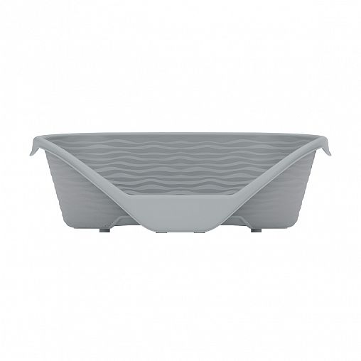 Лежанка для кошек и собак Альтернатива М8827, 605 x 415 x 205 мм, серая фото