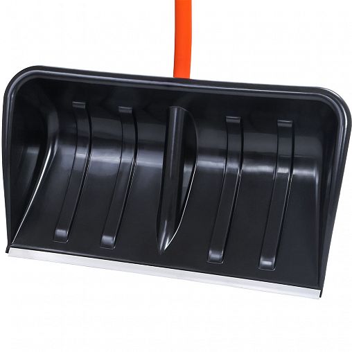 Лопата для уборки снега Cycle Ратник Standart, с металлическим черенком в ПВХ оплетке, 680 x 380 мм фото