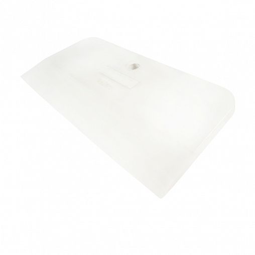 Шпатель резиновый Кедр, 180 мм, белый фото