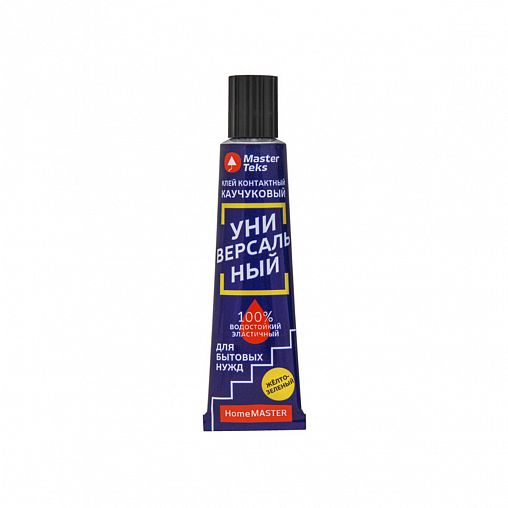 Клей контактный каучуковый MasterTeks HomeMaster Универсальный, 40 г фото