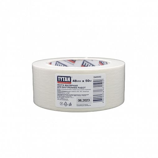 Скотч малярный Tytan Professional 11502, 48 мм x 50 м фото
