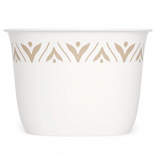 Подставка для столовых приборов Альтернатива Эстетика, 19,5 x 13,5 x 13,5 см, бело-бежевая фото