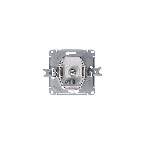 Розетка ТВ Systeme (Schneider) Electric Atlasdesign встраиваемая, алюминий фото