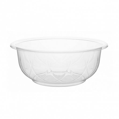 Миска пластиковая Альтернатива Эконом, 3 л, микс фото