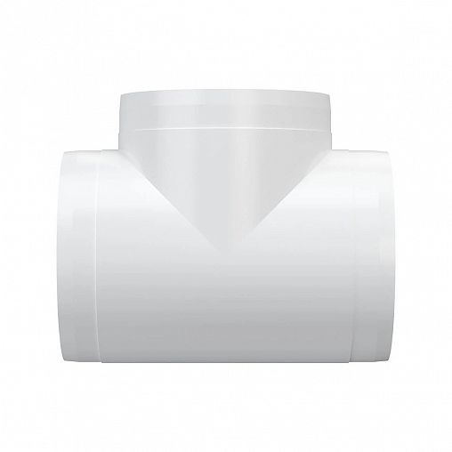 Т-образный соединитель воздуховодов Era 16ТП, пластик, d 160 мм фото