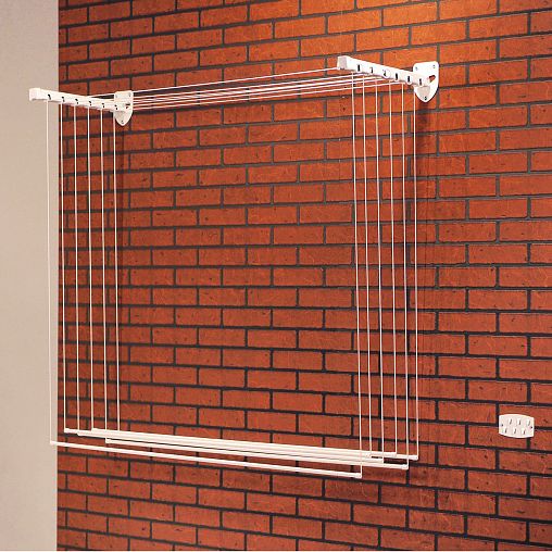 Сушилка для белья потолочно-настенная Violet Level 120, сушильное полотно 7,2 м фото