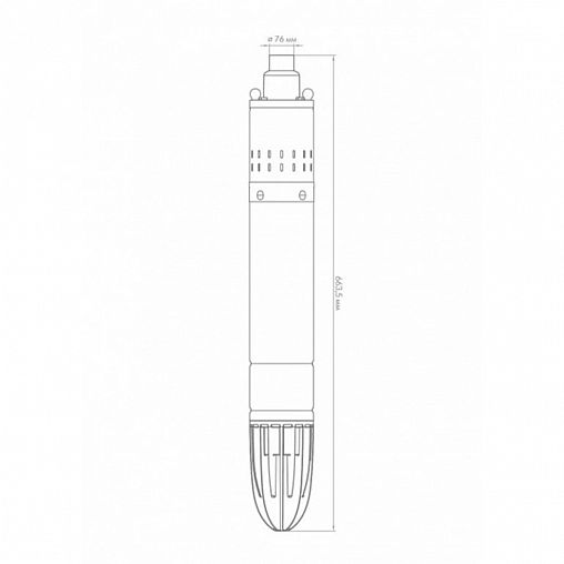 Насос погружной Джилекс Винтовик 35/80, 750 Вт фото