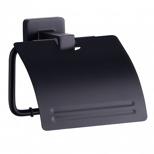 Держатель для туалетной бумаги Fashun A2603-7, настенный, черный фото