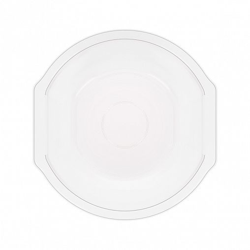 Миска пластиковая Альтернатива Стиль, 5 л, прозрачная фото