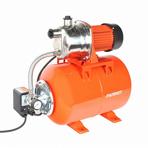 Насосная станция Patriot PW 1200-24 INOX, 24 л, 1200 Вт фото Насосная станция Patriot PW 1200-24 INOX, 24 л, 1200 Вт фото