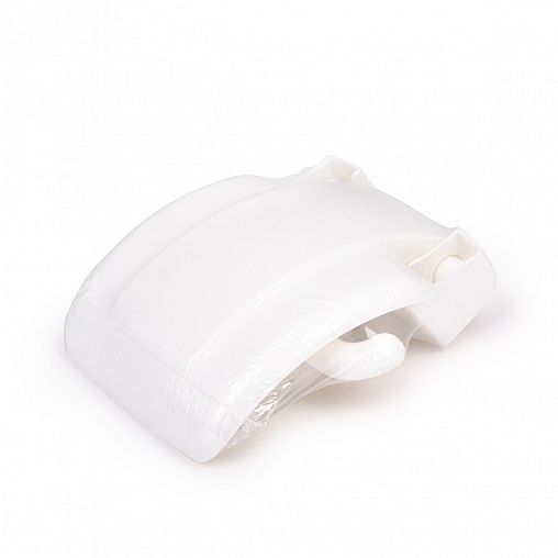 Держатель для туалетной бумаги Альтернатива, настенный, пластиковый, белый фото