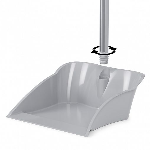 Совок для мусора с длинной ручкой Альтернатива фото