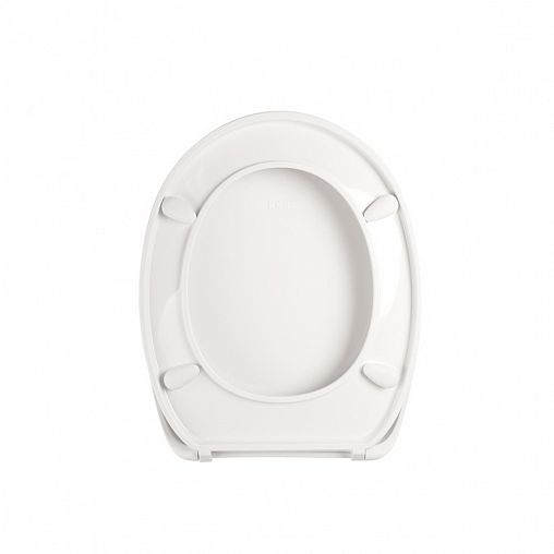 Сиденье для унитаза IDDIS ID 01 046.1 bel, 43,5 x 34,5 x 4,3 см, белое фото