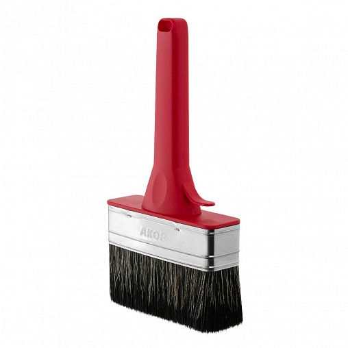 Кисть плоская для водных красок Акор Мастер, смешанная щетина, пластиковая ручка, 120 x 35 мм фото