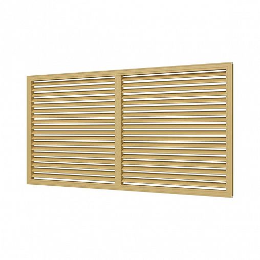 Экран радиаторный Era П60120Р, ПВХ, 600 x 1200 мм, бежевый фото