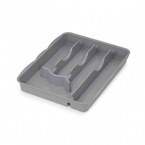 Лоток для столовых приборов Альтернатива, 31,5 x 25,5 x 4,2 см, серый фото