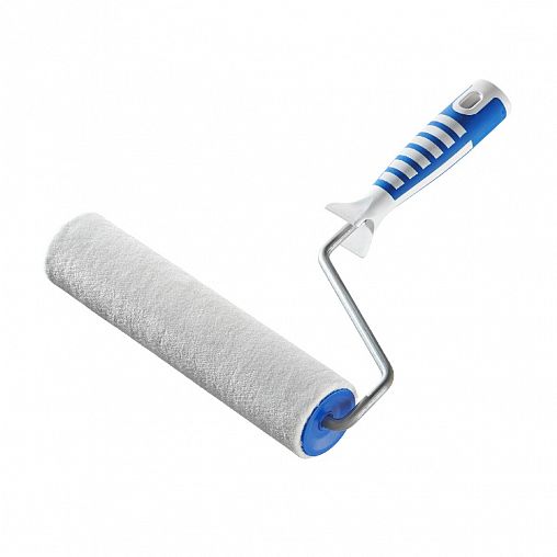 Валик велюр/шерсть для лаков Акор Профи, D60 x 240 мм, ворс 7 мм, бюгель 8 мм фото