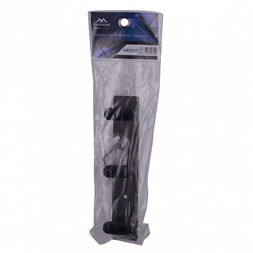 Планка с 3 крючками Fashun A2615-3-17, графит фото