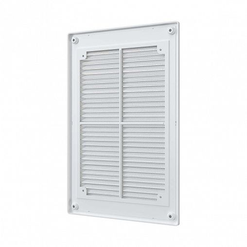 Решетка вентиляционная Era 2030Р, пластиковая, с сеткой, 200 x 300 мм фото