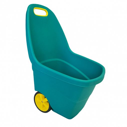 Тележка садовая двухколесная Feona, пластиковая, 65 л фото