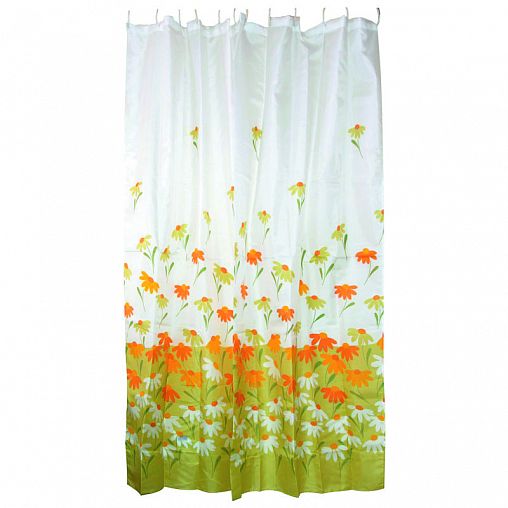 Штора для ванной Рыжий кот SC-PE-24, 180 x 180 см, полиэстер фото