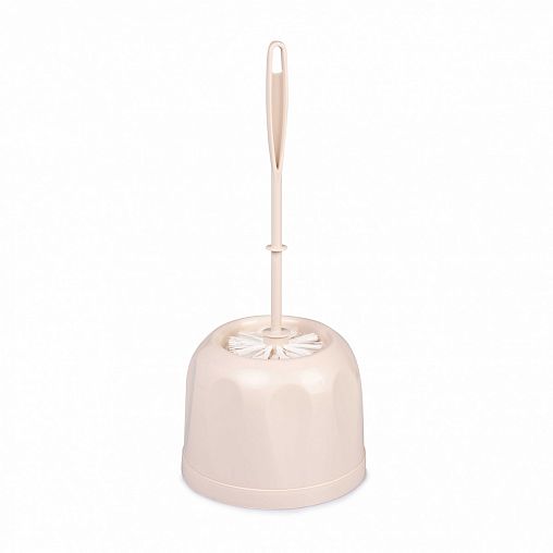 Ершик для унитаза Альтернатива, с подставкой, бежевый фото