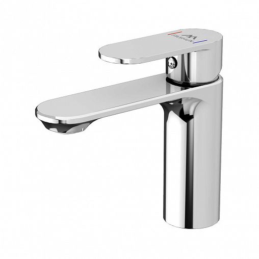 Смеситель для раковины с коротким изливом Fashun A1085, хром фото