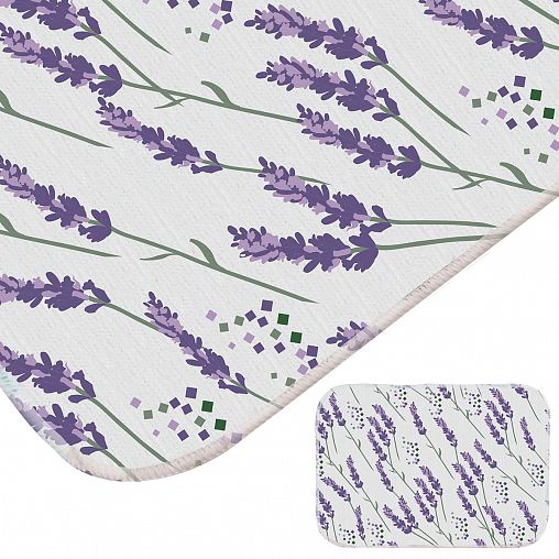 Коврик для сушки посуды Рыжий кот, микрофибра, 50 x 35 см фото