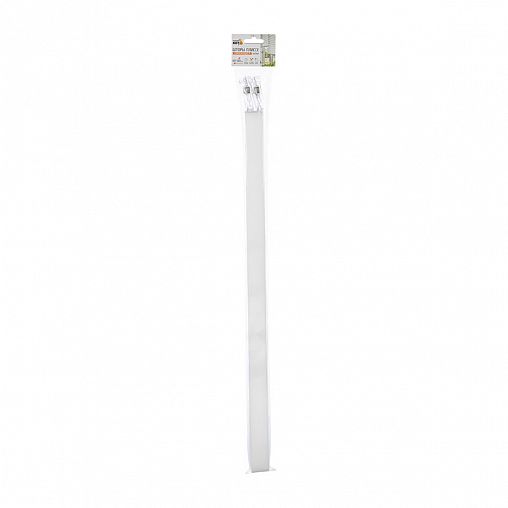 Штора плиссе самоклеящаяся Рыжий кот Skandi, 60 x 180 см, белая фото