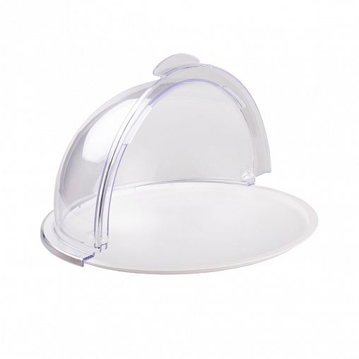 Блюдо сервировочное Альтернатива, с крышкой, пластиковое, d 38 см фото