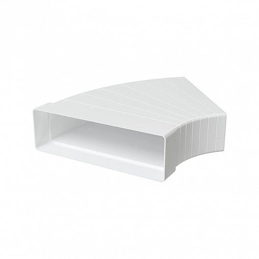 Колено горизонтальное Era 620КРП, разноугловое, пластик, 60 x 204 мм фото