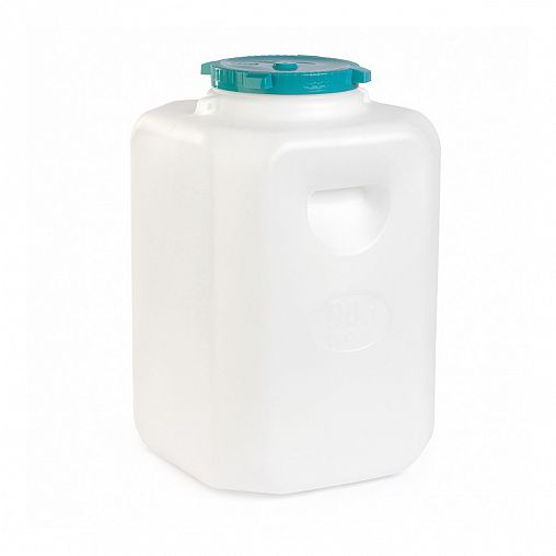 Канистра-бочка пластиковая Альтернатива, с крышкой, горловина 215 мм, 50 л фото
