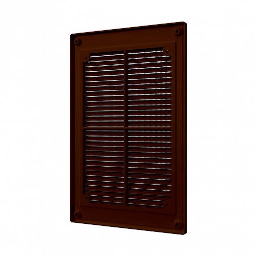 Решетка вентиляционная Era 2030Р кор, пластиковая, с сеткой, 200 x 300 мм фото