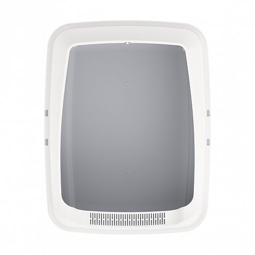 Лоток для животных Альтернатива, с высоким бортом, серый фото