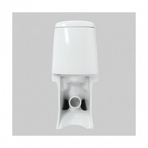 Унитаз напольный ободковый Sanita Luxe Best Comfort, 63 x 34,5 x 77,5 см, белый фото