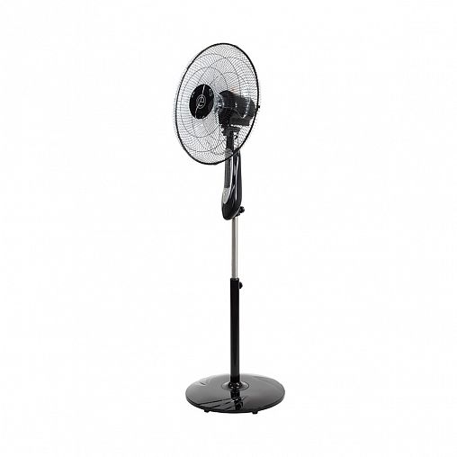 Вентилятор напольный Energy Elegance EN-1617, 50 Вт, пульт ДУ, 3 скорости, черный фото